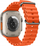 Rrip ore Forcell për Apple Watch Ultra, silikon sport, i portokalltë