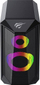 Kuti akustike Havit HV-SK202, 2.0 kanal, USB dhe 3.5mm, RGB, e zezë