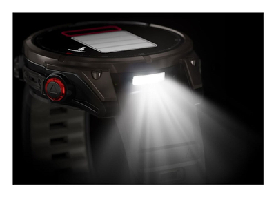 Ora inteligjente Garmin Fenix 8 Pro AMOLED 47mm, GPS, rrip silikoni i zi