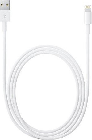 Kabllo USB Vega Fox për iPhone, 1m, e bardhë