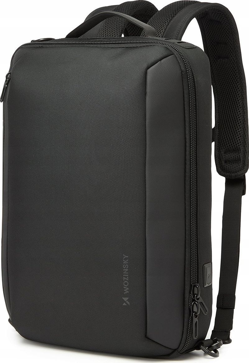 Çantë shpine Wozinsky Premium, për laptop 15.6", USB, 42x28x8cm, e zezë