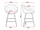 Set stolash me tapiceri H112, 2 copë (58 x 87 x 52)