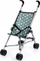 Karrucë lodër për kukulla Bayer Buggy Umbrella, palosëse, me rrip sigurie, jeshile me yje