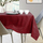 Mbulesë tryeze AmeliaHome VESTA Cuff, 110x110 cm, që s’kapet kollaj me njolla, ngjyrë burgundy