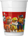 Gotë plastike GoDan Paw Patrol, 200ml, set 8 copë, shumëngjyrëshe