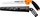 Sharrë krasitje Bahco 5124-JS-H, 405mm 16", portokalli me të zezë