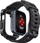 Rrip mbrojtës Spigen Tough Armor Pro për Apple Watch 7 8 45mm, metal, i zi