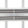 Varëse rrobash Rayen Resin, çelik inox, palosëse, ngjyrë e bardhë
