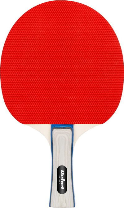 Set pingpongu Rebel Active, 2 reketa, 4 topa, shumëngjyrësh