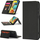Këllëf telefoni Hurtel Magnet Card Case për Xiaomi Redmi Note 11 Pro, me portofol për karta, funksion qëndrimi, i zi