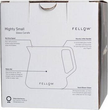 Karafë qelqi Fellow Mighty Small, 300 ml, borosilikat i tejdukshëm