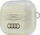 Mbulesë Audi IML me pattern gjeometrik për AirPods 3, model AU-IMLAP3-A6/D3-WE, e bardhë