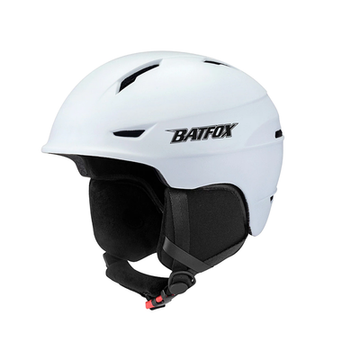 Helmetë skijimi BatFox, 58x62 cm, e bardhë
