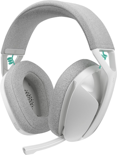 Kufje gaming Logitech G321 Lightspeed, pa kabllo, Bluetooth, të bardha