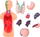 Set edukativ anatomik ZA5200 HUMAN BODY, model trupi me 11 organe, 15 cm, shumëngjyrësh