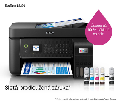 Printer multifunksional Epson L5290, Inkjet, i zi