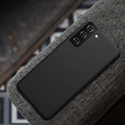 Mbrojtëse Nillkin Super Frosted Shield për Samsung Galaxy S21 5G, e zezë
