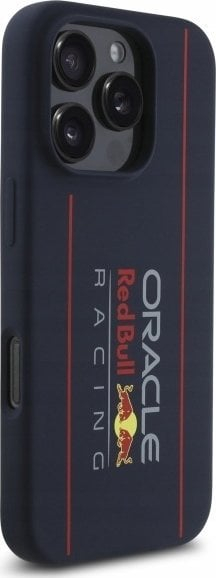 Futrollë telefoni Red Bull për iPhone 16 Pro Max, MagSafe, blu e errët