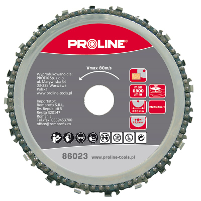 Zinxhir sharre Proline, 230 x 22.2 mm
