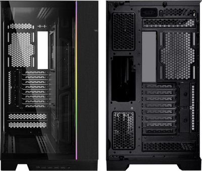 Kasë Lian Li O11 Dynamic EVO XL ARGB (O11DEXL-X), e zezë