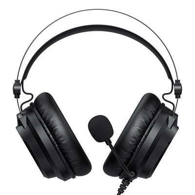Kufje gaming ONIKUMA X80, mikrofon me reduktim zhurme, ndriçim RGB, të zeza
