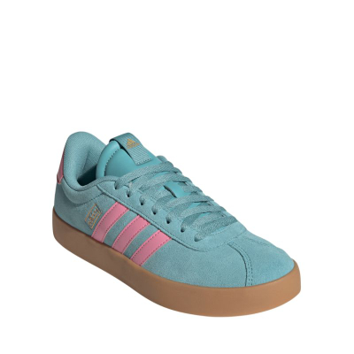 Женски патики Adidas VL Court 3.0, класичен стил, гумен ѓон, сина со розова