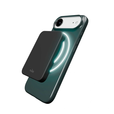 Kapak telefoni Puro Protective Case për iPhone 17 Pro, MagSafe, TPU, ngjyrë turquoise