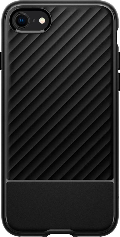 Mbulesë telefoni Spigen Core Armor për iPhone 7 8 SE 2020, TPU, matte, e zezë