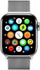 Rrip metalik Mercury për Apple Watch 4 5 6 7 SE, 42 44 45mm, argjend