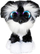 Lodër pelushi Tactic Lumo Stars Schnauzer Nelly, 15 cm, gri