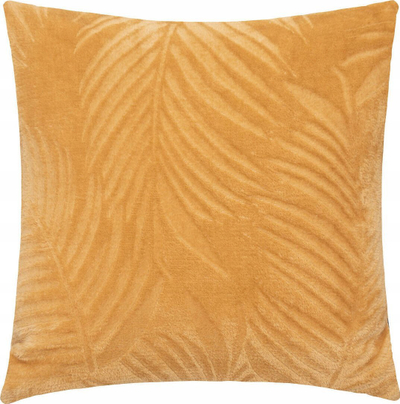 Jastëk dekorativ Atmosphera Zoa Flannel, 40x40cm, okër mustard, katror