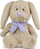 Lepurush pelushi TM Toys Plush Toy Rabbit, i butë, me shumë ngjyra