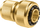 Lidhës për gypa uji Cellfast 52-835, 3/4" (19 mm), i bronztë