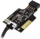 Бежична далечинска SilverStone SST-ES02-USB, 2.4GHz, за вклучување и рестарт на PC, црна