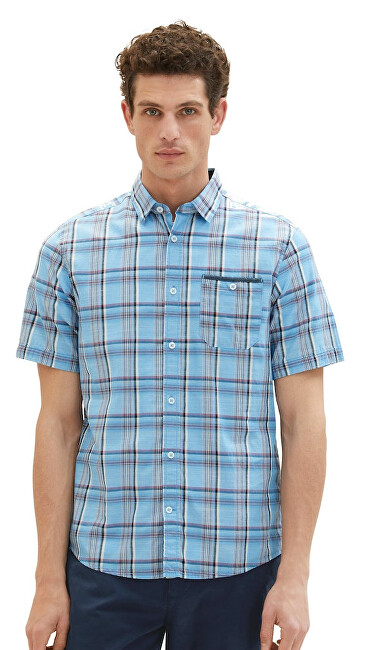 Këmishë Tom Tailor Regular Fit, e kaltër