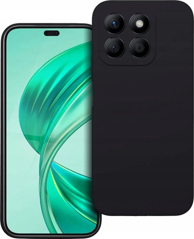 Futera silikoni për Honor X8B, 2mm, e zezë