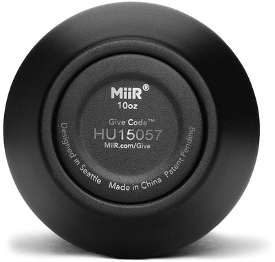 Kupë vere MiiR, e izolume me vakum, 10oz, çelik inox, e bardhë