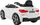 Makina elektrike për kalamaj BMW 6 GT, 105 x 66 cm, deri 30 kg, e bardhë