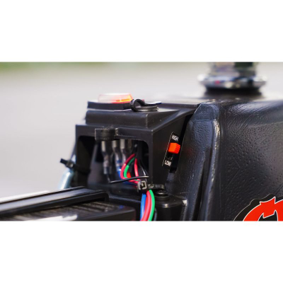 Go-kart elektrik Razor Crazy Cart Shift Lightshow, me litium, 8 mph, i zi