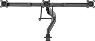 Mbajtëse tavoline për 3 monitorë Neomounts NM-D775DX3BLACK, 17"-24", VESA, e zezë