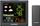 Stacion moti multifunksional Blaupunkt WS25BK, me ekran dixhital, i zi