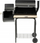 Grill me qymyr Lund, me smoker, 60x30cm, i zi