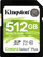 Мемориска картичка Kingston Canvas Select Plus, SDXC, 512 GB, Класа 10