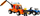 Lodër me blloqe ndërtimi Alleblox Tow Truck, 124 copa, me ngjyra