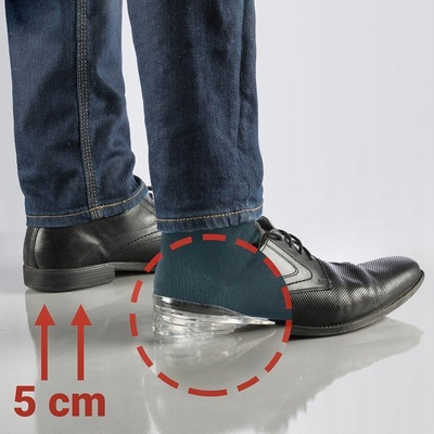 Tabaneta ngritëse InnovaGoods X5, silikon, 5 cm, transparente