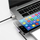 Kабел USB Techly, USB A 2.0 во USB C 3A, 0.5m, антрацит