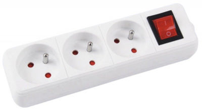 Shtekerlistë Office Products 13113341-14, 3 dalje, 3 m, e bardhë