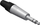 Adapter audio Vicoustic VCJ3MX, konektor 6.3mm Jack stereo mashkull, metalik