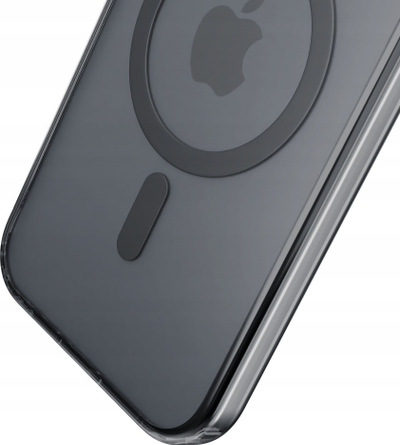 Kapak telefoni 3mk Frosty MagCase për iPhone 13, i bie në sevda me MagSafe, i tejdukshëm, i zi