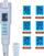 Matës uji Extralink Multi Parameter, pH, EC, TDS, temperaturë, portativ, i bardhë